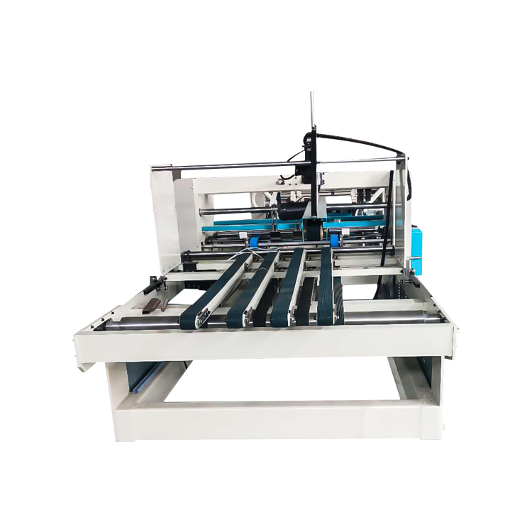Automatic cardboard folding gluing machine
