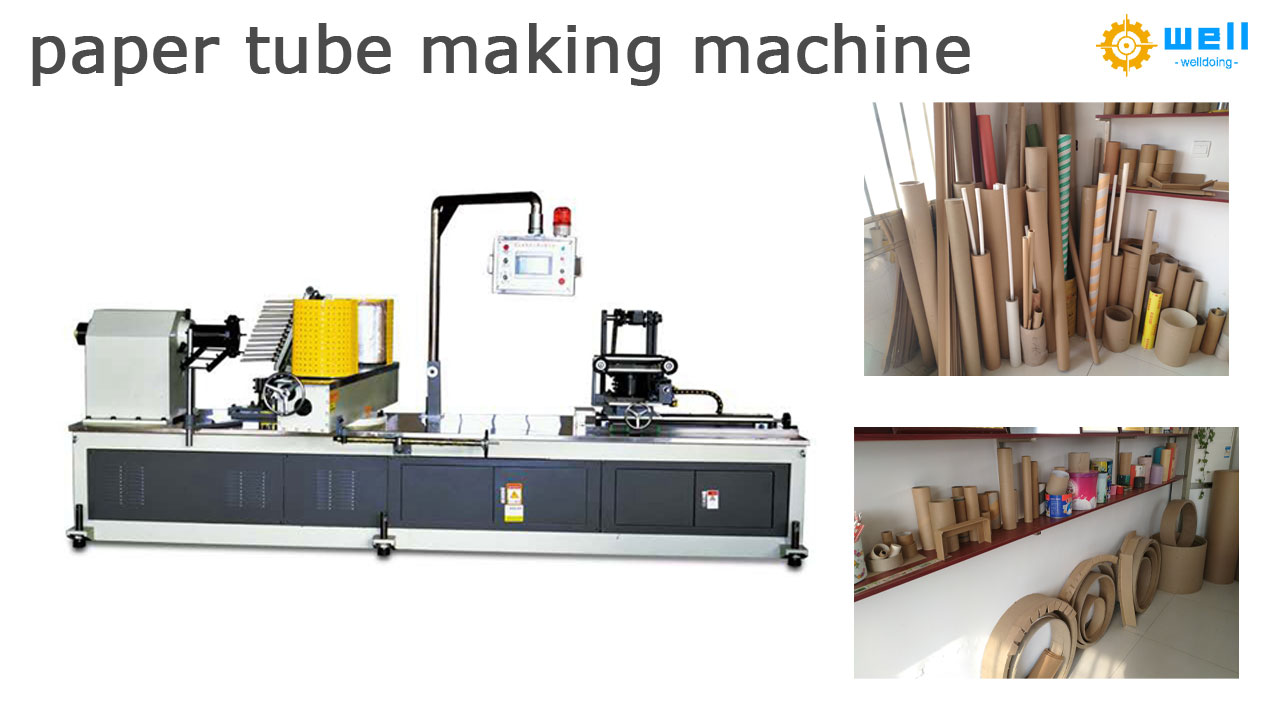 CNC paper tube core making machine