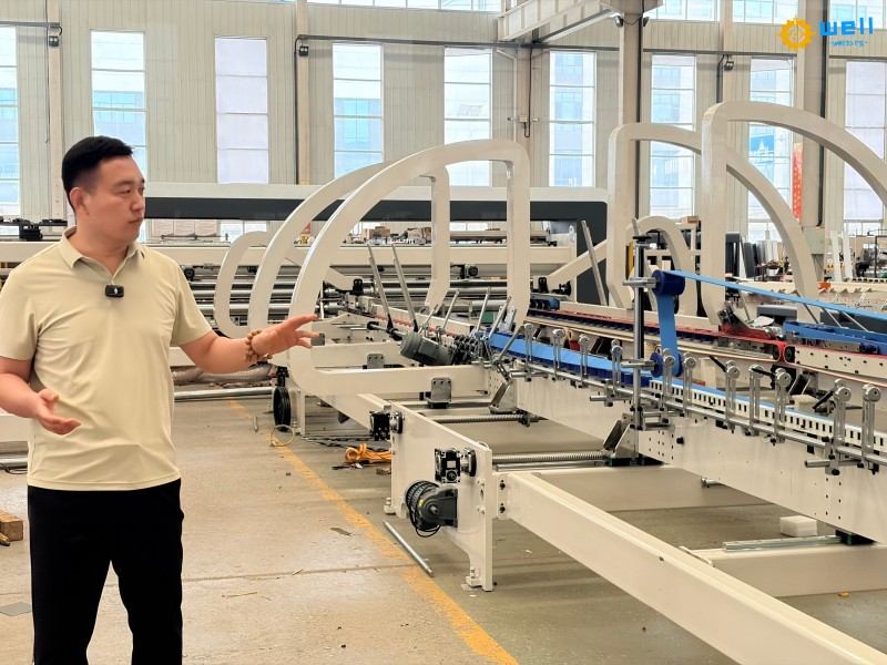 Factory direct carton folder gluer stitcher supply