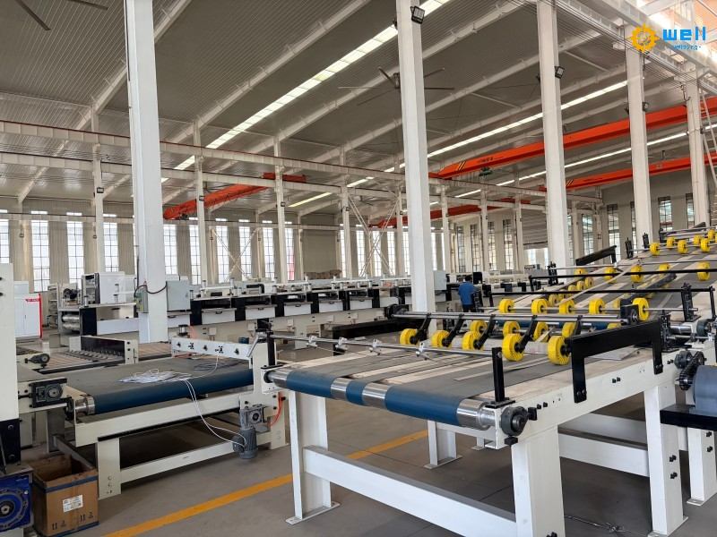High speed grey board making line