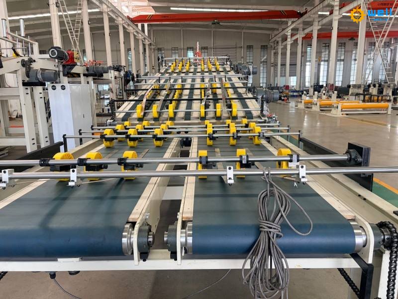 Grey hardboard making machine