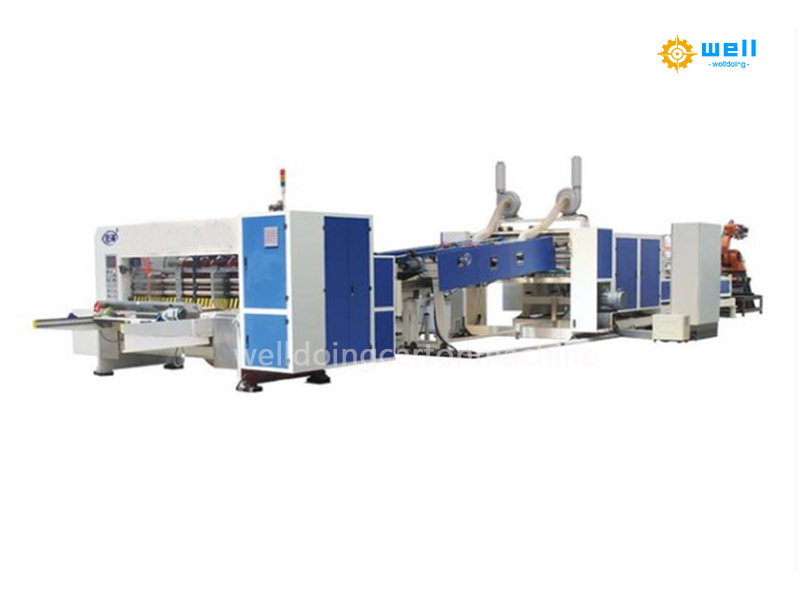 automatic-Lower-fold-type-folder-gluer-stitcher-machine