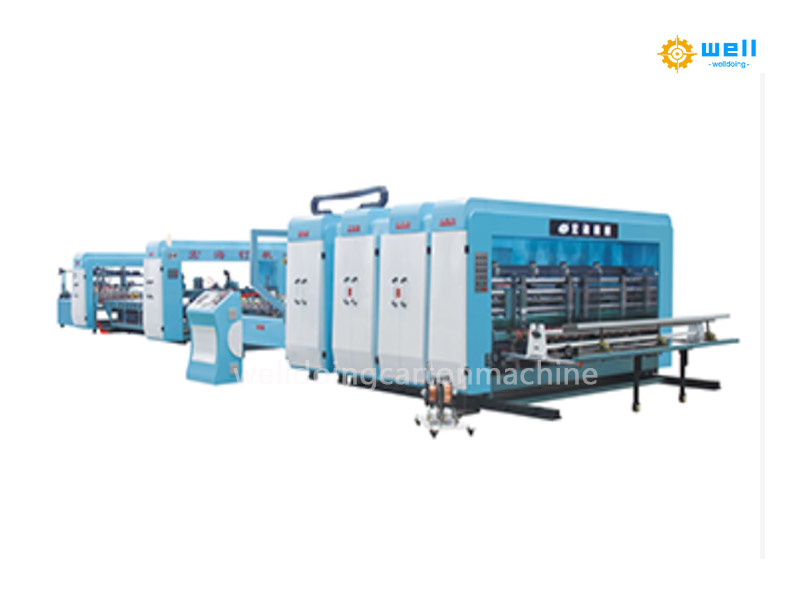 WD-2-in-1 Automatic Folding Gluing Stitching Machine, Boost Your Box Production