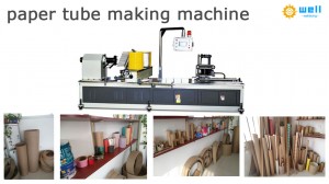 Paper tube machine