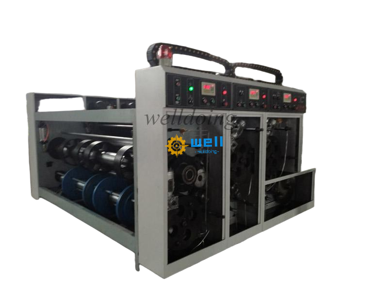 Flexo Printer Slotter Die Cutter Machine With Stacker – Welldoing