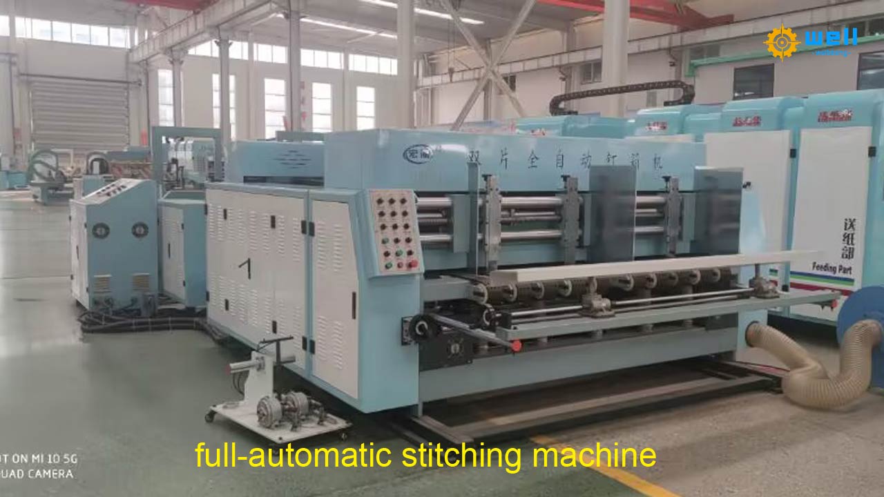 automatic carton stitching machine(Welldoing)