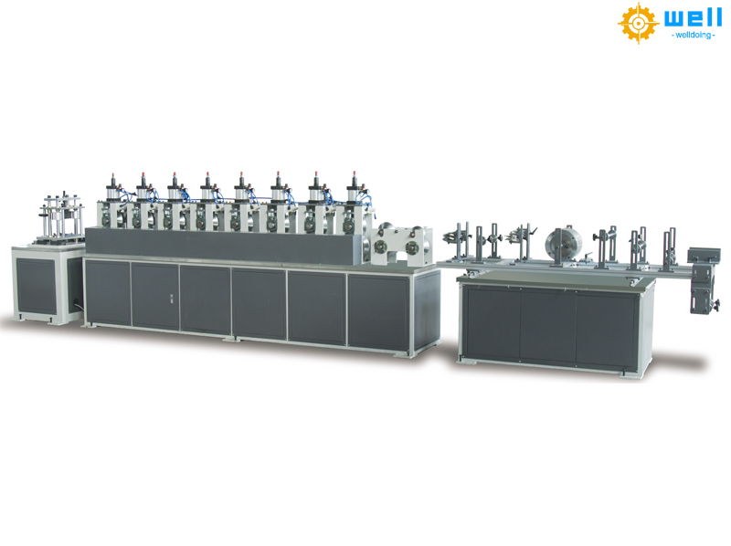 cardboard angle board protector machine