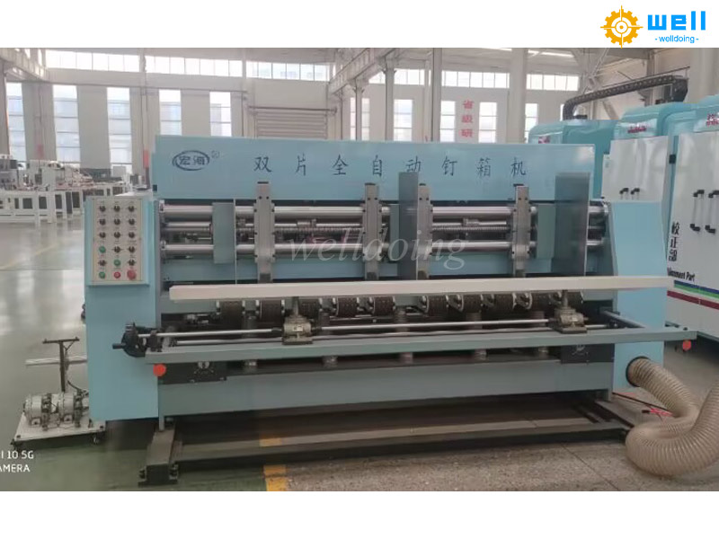 WD-Automatic carton-box stitching machine