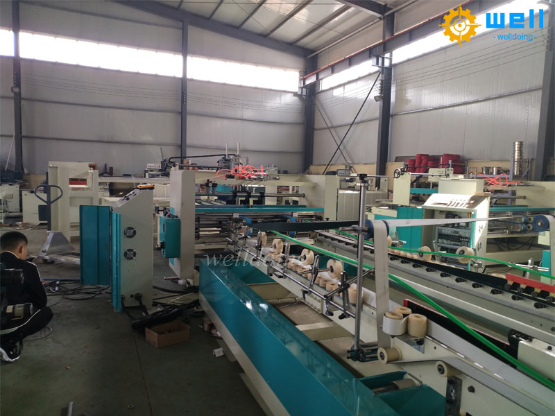 High efficient folding gluing machine maintenance