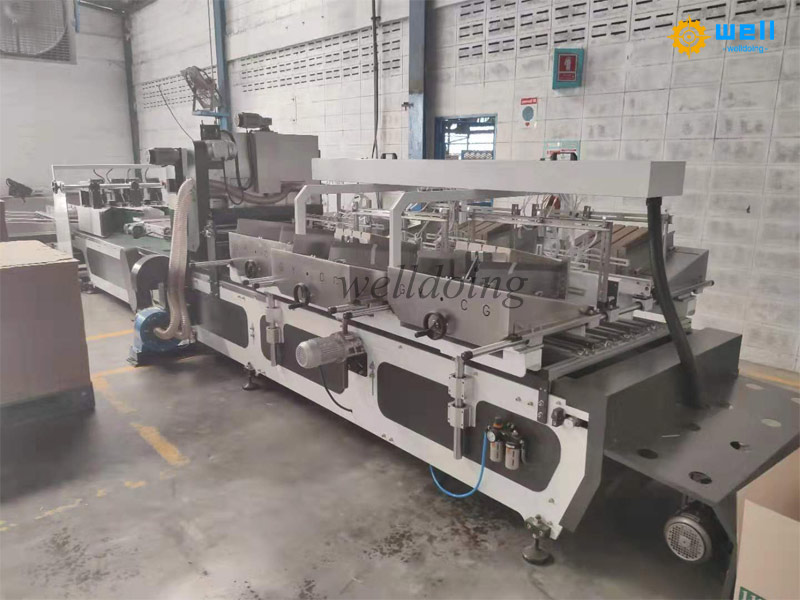corrugated paperboard partition assembly machine