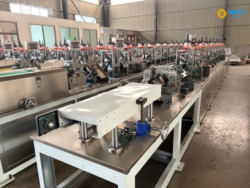 paper angle edge board machine