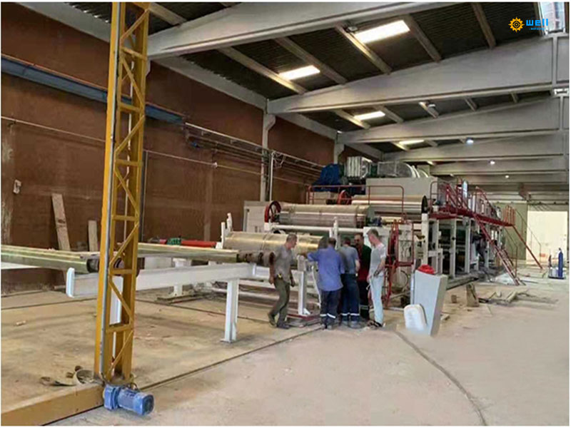 High speed paper coating machine