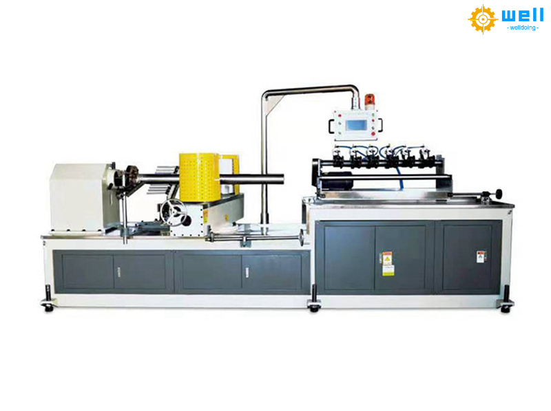 Automatic kraft paper tube making production line