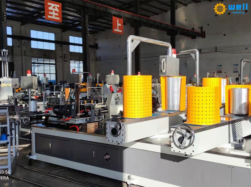 Kraft spiral paper tube production line