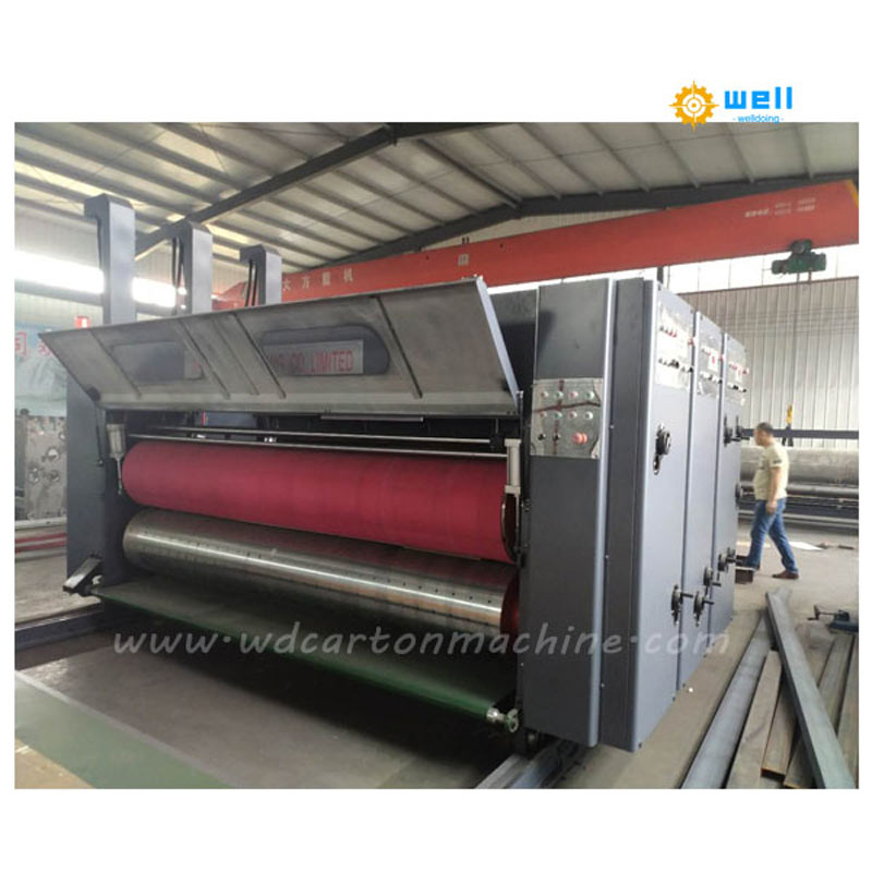 WD-Semi‑Automatic Printer Slotter Die Cutter Machine for Corrugated Carton Production