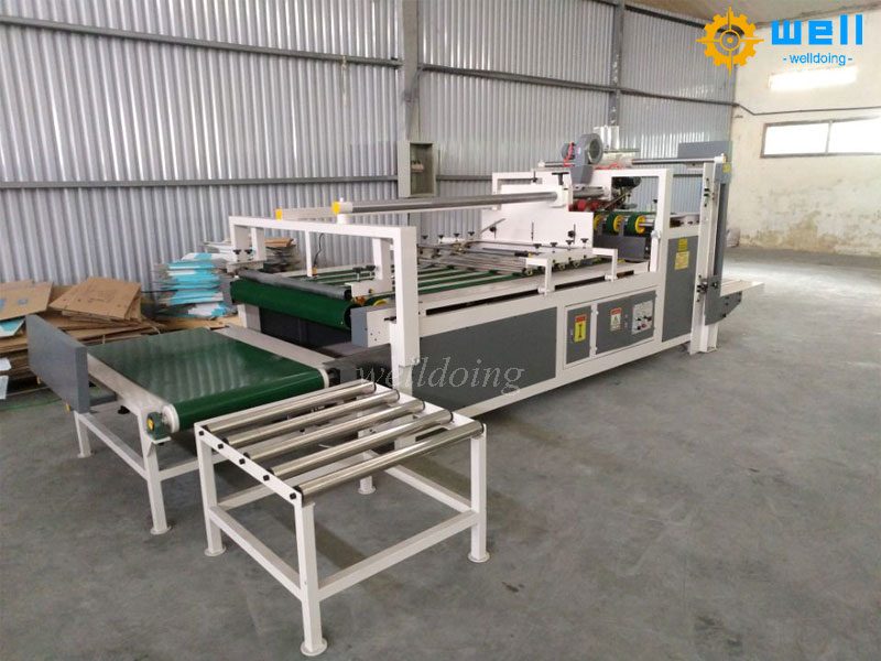 Functional characteristics of semi-automatic box gluing machine