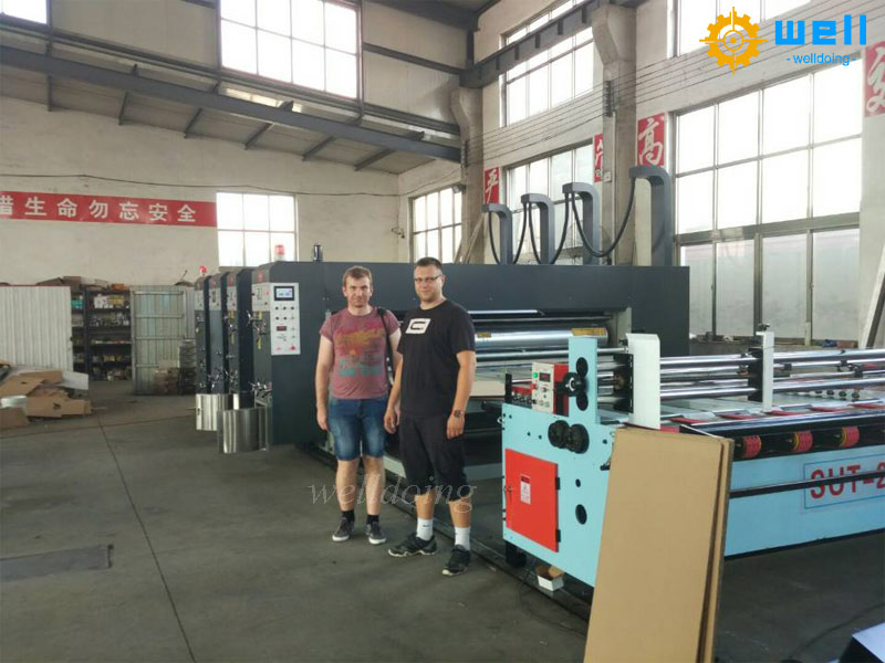 Semi Automatic Printer Slotter Die Cutter Machine